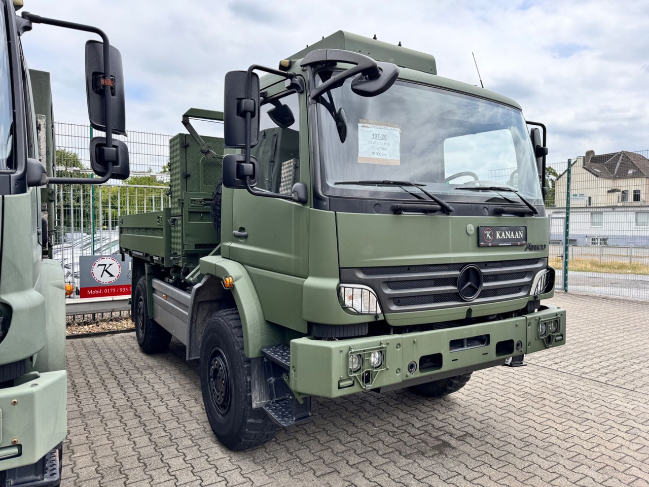 Mercedes-Benz 1018 Atego 4x4 Allrad Miltär Camper - Xe tải nhỏ phẳng: hình 2 Mercedes-Benz 1018 Atego 4x4 Allrad Miltär Camper - Xe tải nhỏ phẳng: hình 2