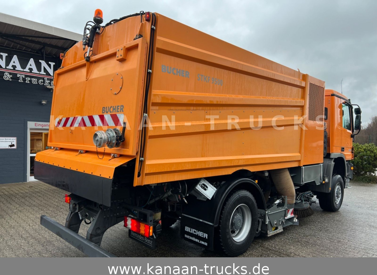Mercedes-Benz 2032 Actros 4x4 Bucher STKF 9500 AIRPORT KLIMA - Xe quét đường: hình 5 Mercedes-Benz 2032 Actros 4x4 Bucher STKF 9500 AIRPORT KLIMA - Xe quét đường: hình 5