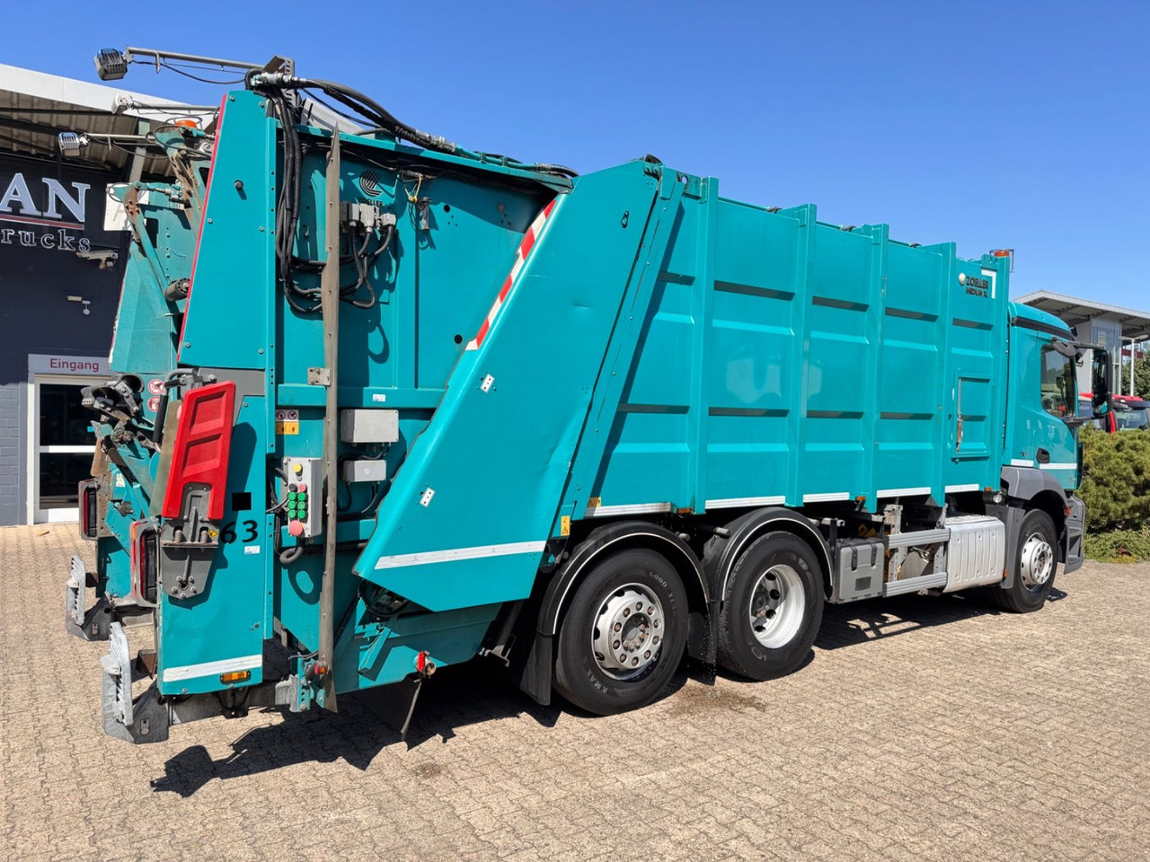 Mercedes-Benz 2533 Antos Müllwagen Zöller ATM bei 90Tkm - Xe tải chở rác: hình 3 Mercedes-Benz 2533 Antos Müllwagen Zöller ATM bei 90Tkm - Xe tải chở rác: hình 3