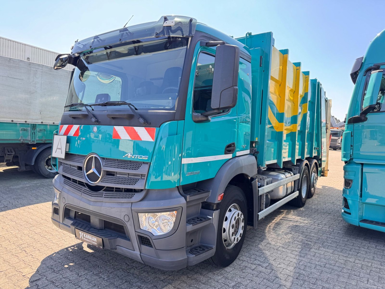 Mercedes-Benz 2533 Antos Müllwagen Zöller ATM bei 90Tkm - Xe tải chở rác: hình 2 Mercedes-Benz 2533 Antos Müllwagen Zöller ATM bei 90Tkm - Xe tải chở rác: hình 2
