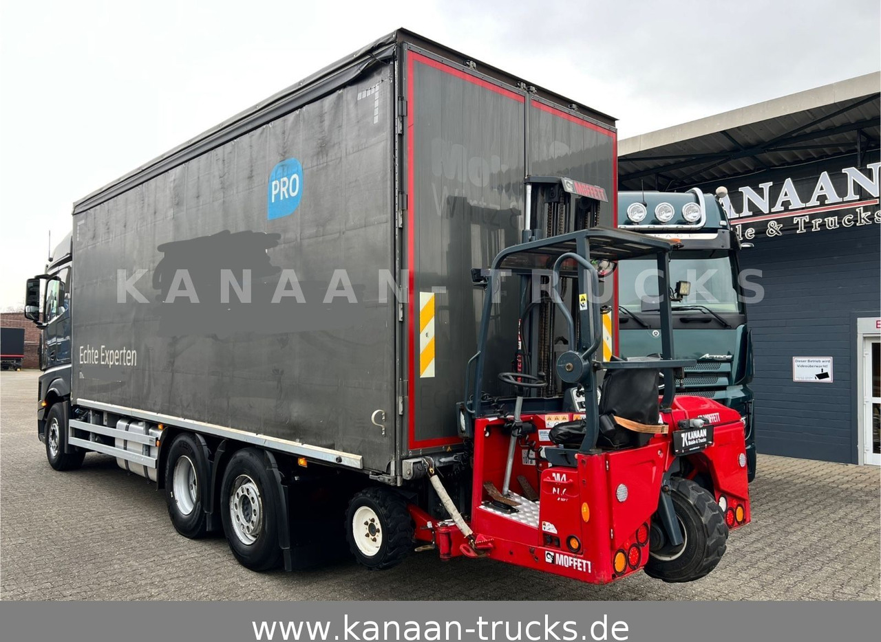 Mercedes-Benz 2548 Actros 6x2 Pritsche Moffet Mitnahme stapler - Xe tải thùng mui bạt: hình 1 Mercedes-Benz 2548 Actros 6x2 Pritsche Moffet Mitnahme stapler - Xe tải thùng mui bạt: hình 1