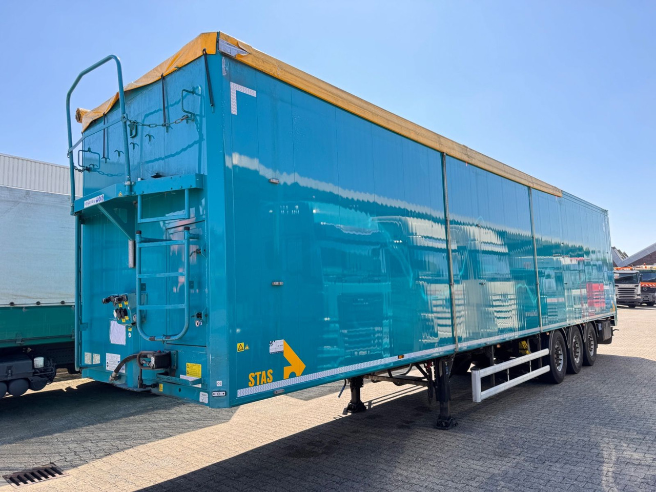 Stas S 300 ZX Walkingfloor Schubboden 2 x Vorhanden - Sơ mi rơ moóc sàn đi bộ: hình 4 Stas S 300 ZX Walkingfloor Schubboden 2 x Vorhanden - Sơ mi rơ moóc sàn đi bộ: hình 4