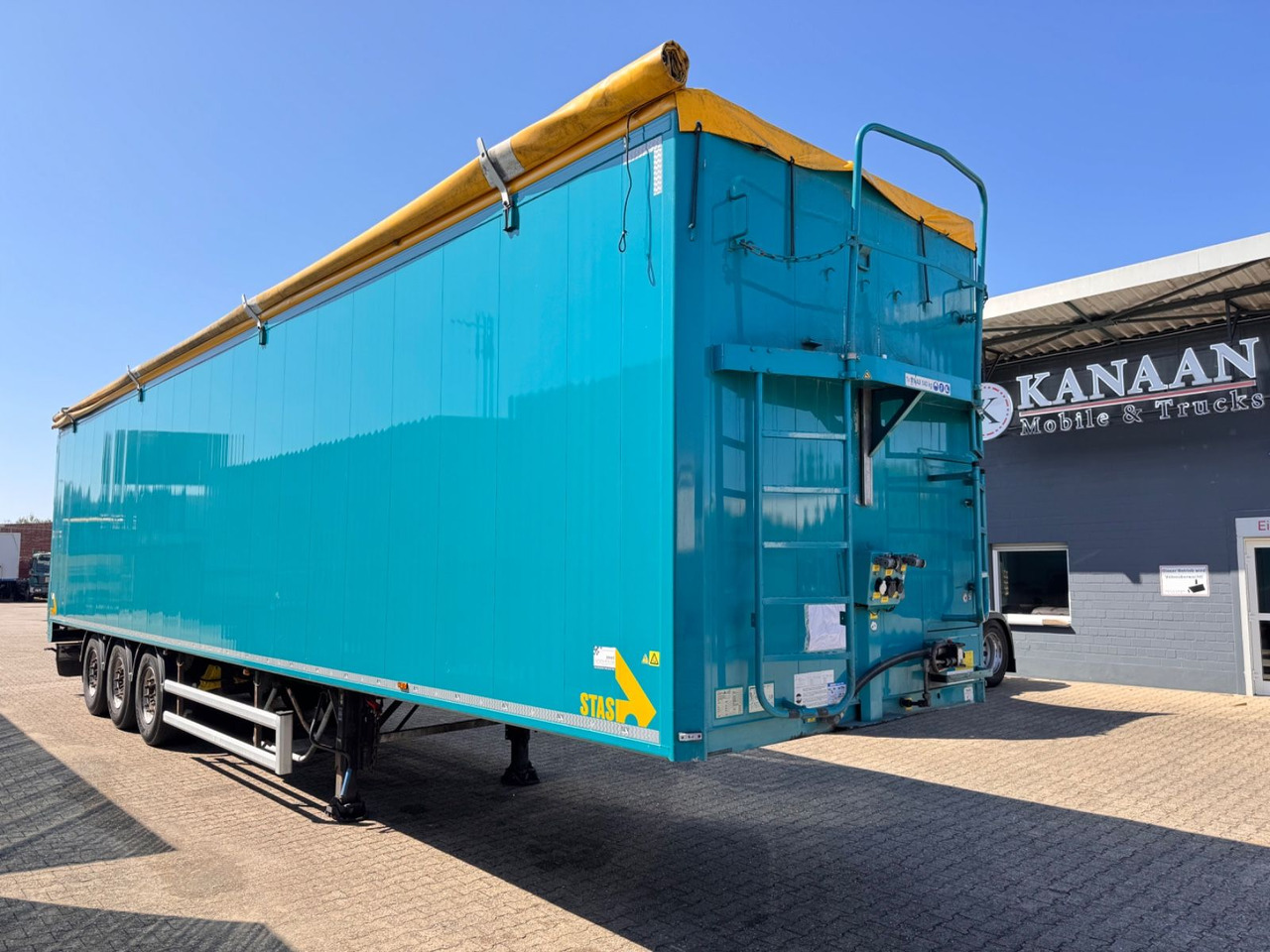 Stas S 300 ZX Walkingfloor Schubboden 2 x Vorhanden - Sơ mi rơ moóc sàn đi bộ: hình 2 Stas S 300 ZX Walkingfloor Schubboden 2 x Vorhanden - Sơ mi rơ moóc sàn đi bộ: hình 2