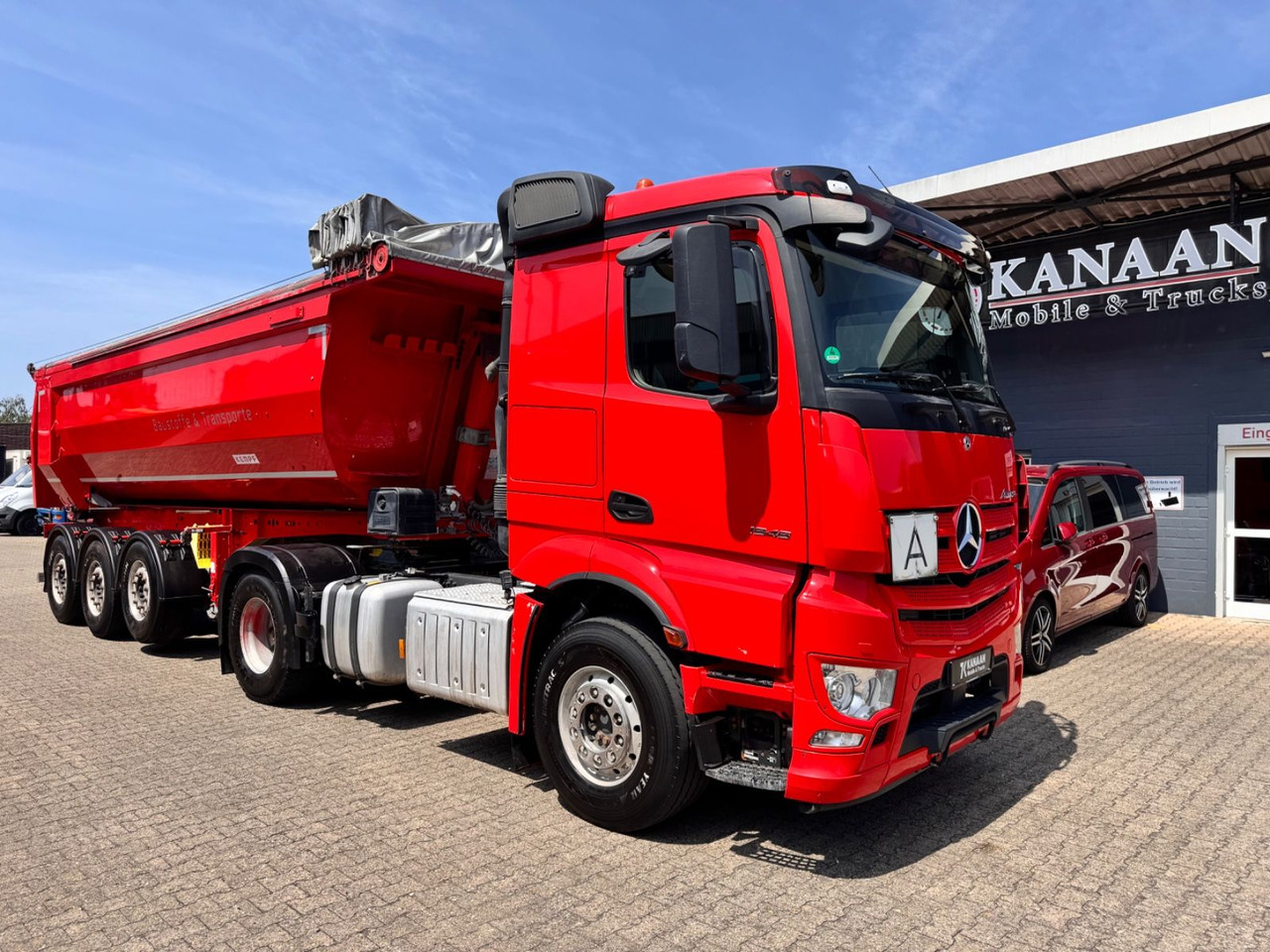 Mercedes-Benz 1846 Actros LS Kipphydraulik Alcoa - Xe đầu kéo: hình 1 Mercedes-Benz 1846 Actros LS Kipphydraulik Alcoa - Xe đầu kéo: hình 1