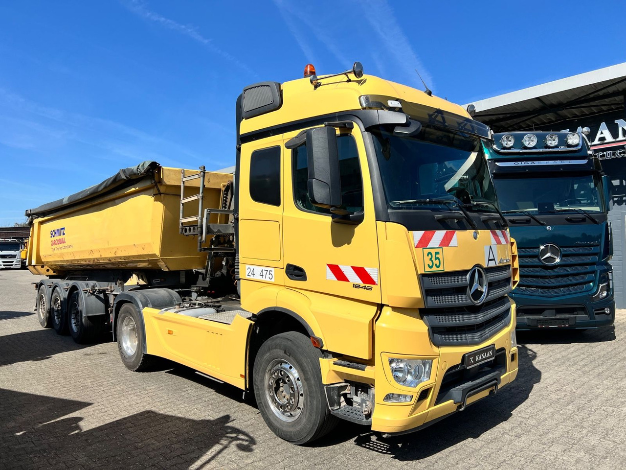 Mercedes-Benz 1846 LS Actros L StreamSpace Hydraulik - Xe đầu kéo: hình 2 Mercedes-Benz 1846 LS Actros L StreamSpace Hydraulik - Xe đầu kéo: hình 2