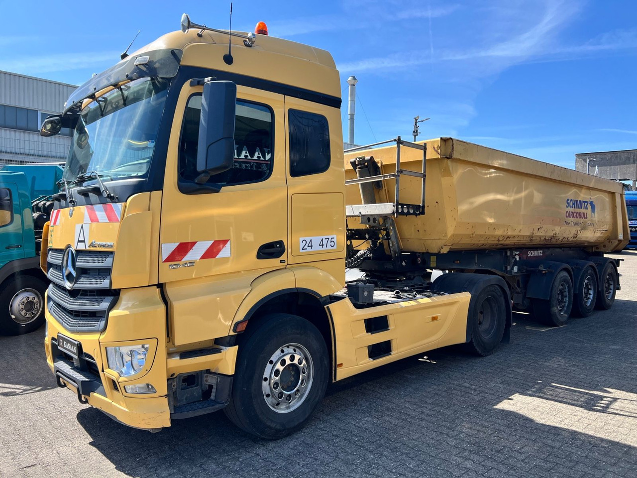 Mercedes-Benz 1846 LS Actros L StreamSpace Hydraulik - Xe đầu kéo: hình 4 Mercedes-Benz 1846 LS Actros L StreamSpace Hydraulik - Xe đầu kéo: hình 4