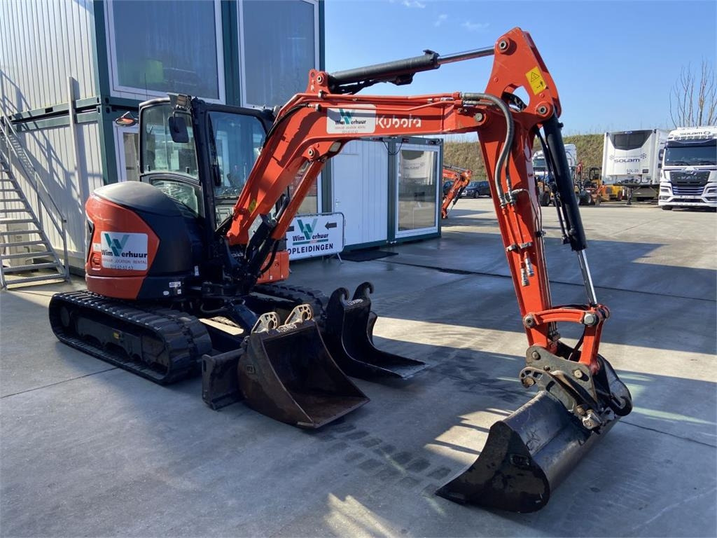 Kubota U50-5 (5020) - Máy xúc mini: hình 4 Kubota U50-5 (5020) - Máy xúc mini: hình 4